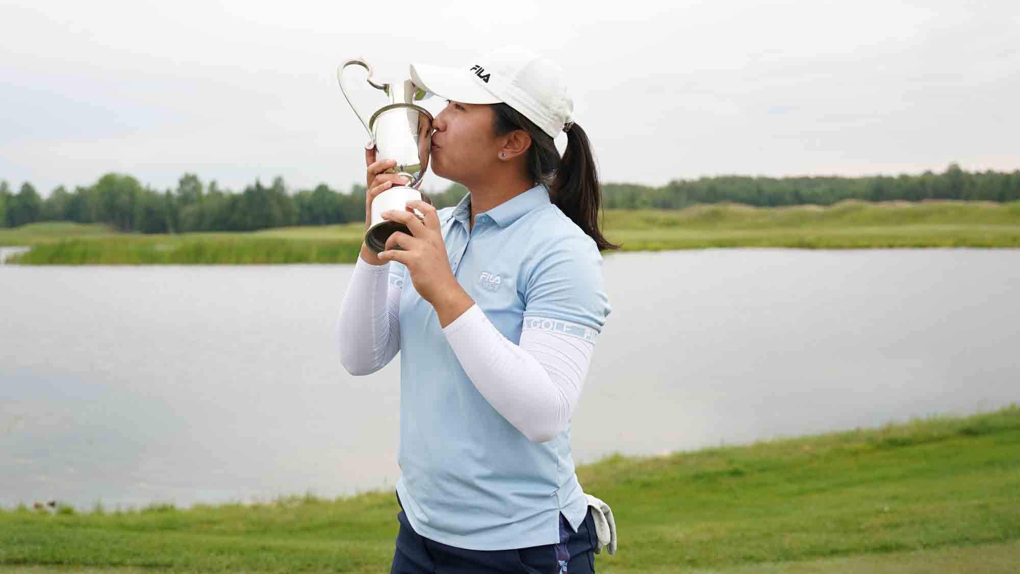 Tsai Ching Tseng during the final round of the Island Resort Championship